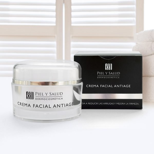 Crema Facial Antiage de Piel y Salud